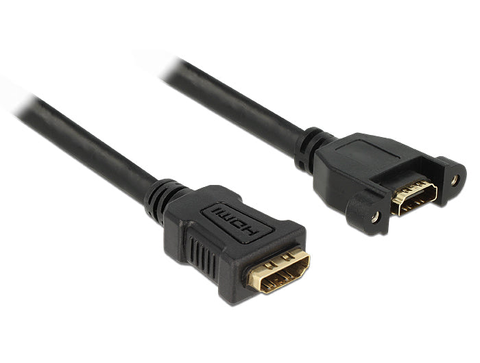 DeLOCK HDMI-Kabel, Schwarz