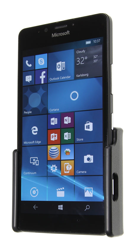 Brodit Auto-Halterung, drehbar – für Microsoft Lumia 950 – Schwarz