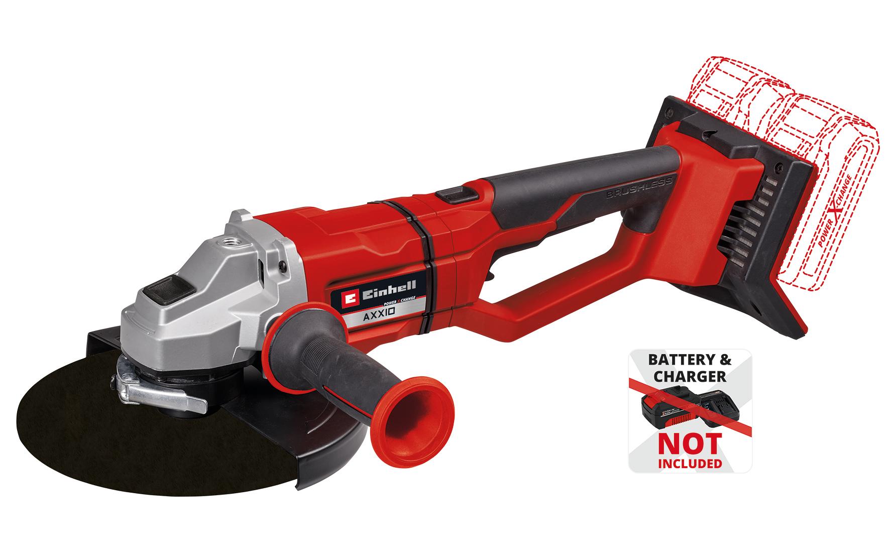 Einhell professional Einhell AXXIO 36/230 Q Akku-Winkelschleifer – 36 V – Ø 230 mm – Solo – Power X-Change