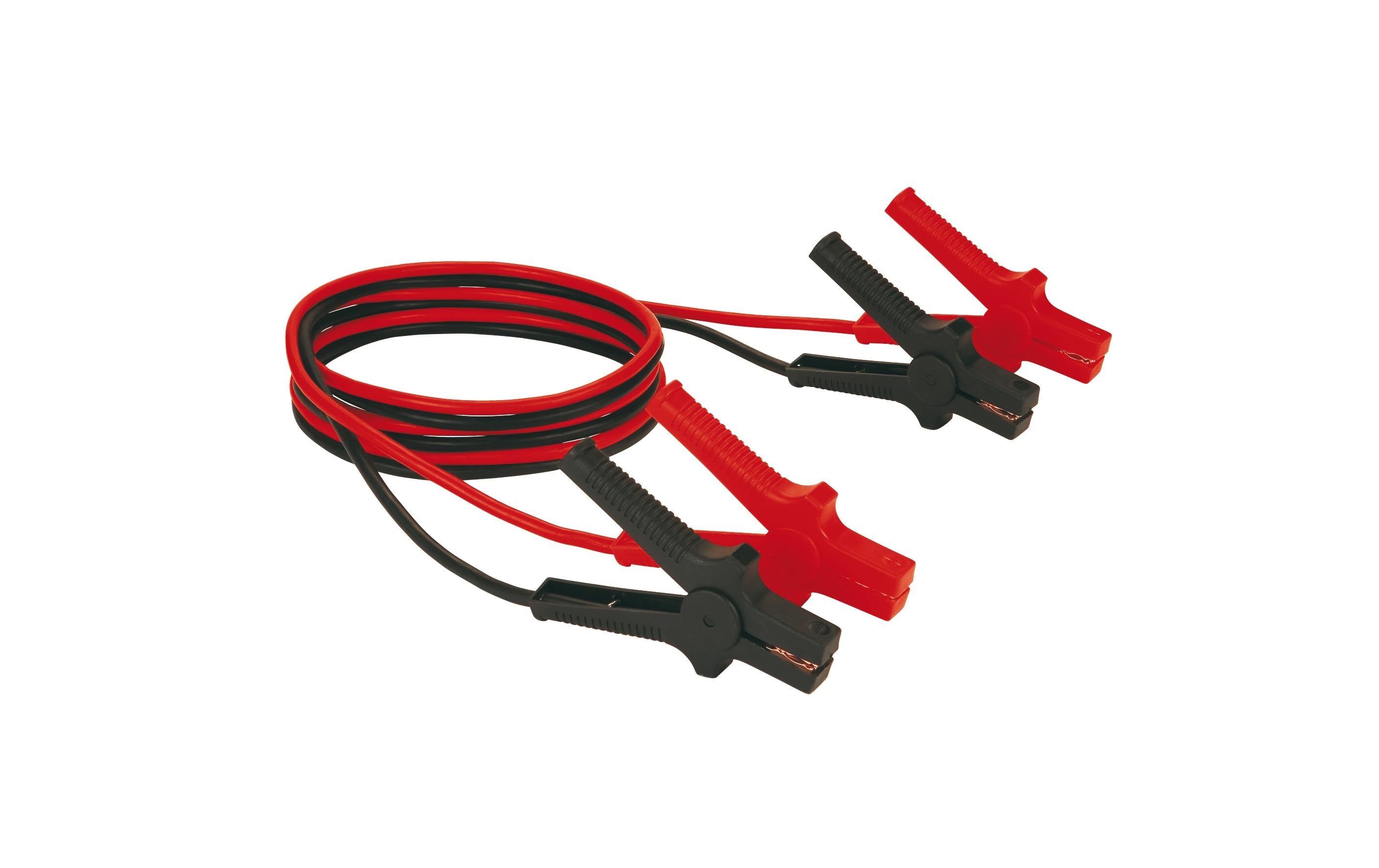 Einhell Starthilfekabel Stromkabel – 3,5 m, 31,4 mm², 350 A, 12 V, für Motoren bis 5'500 cm³, vollschutzisoliert
