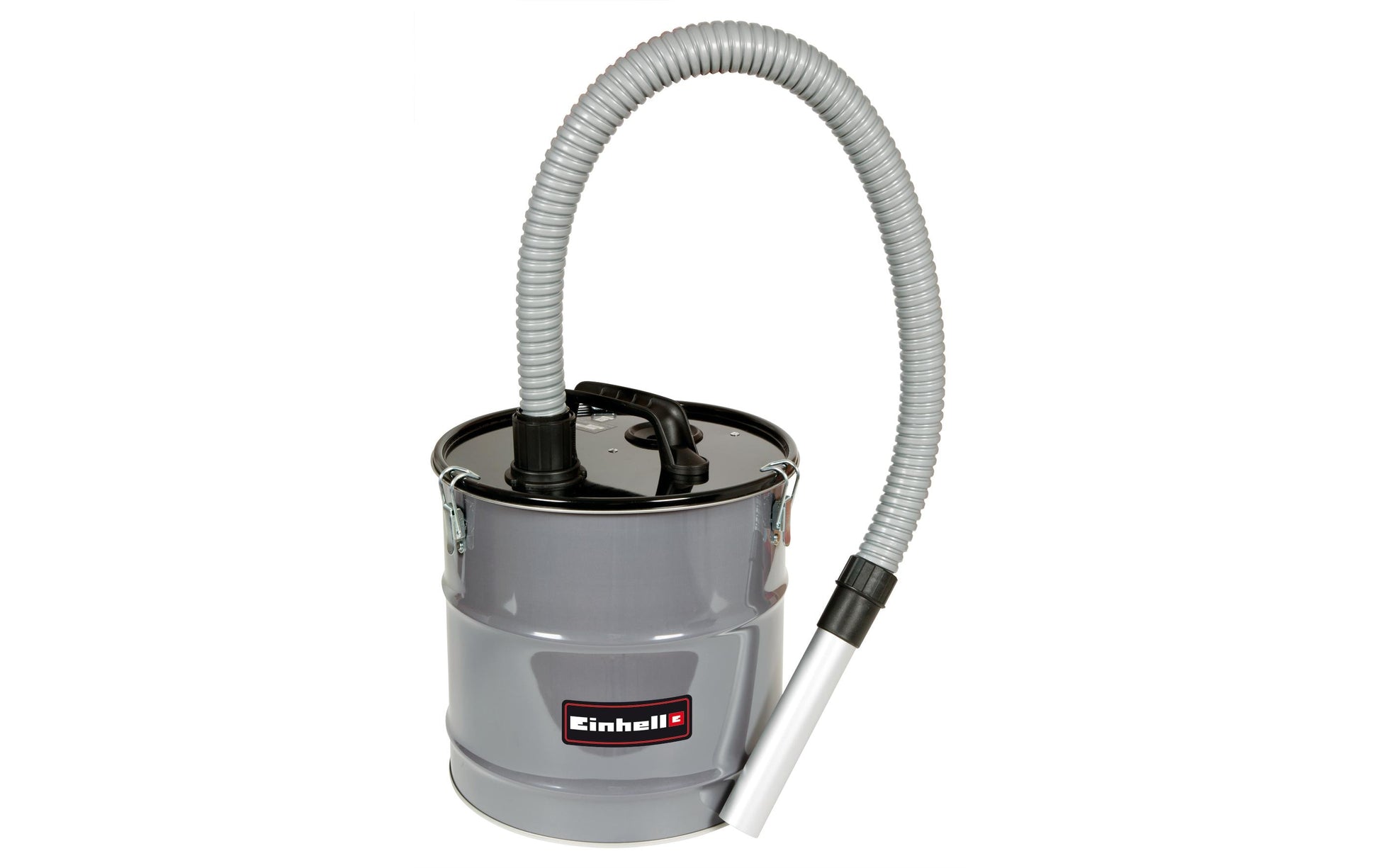 Einhell Aschefeinfilter – 18 l, Schlauch 1,0 m – Grau – 31,8×31,7×35,5 cm