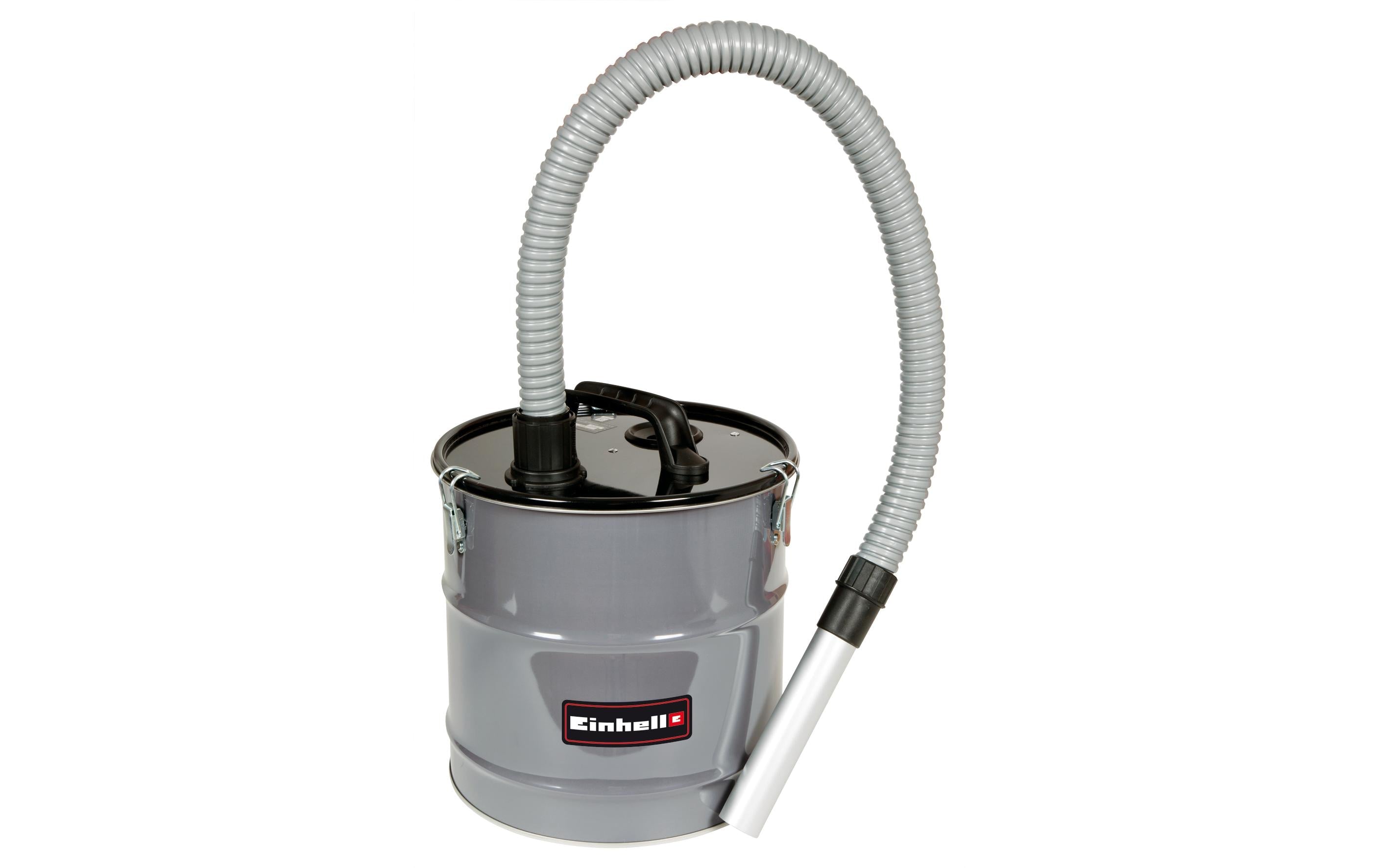 Einhell Aschefeinfilter – 18 l, Schlauch 1,0 m – Grau – 31,8×31,7×35,5 cm