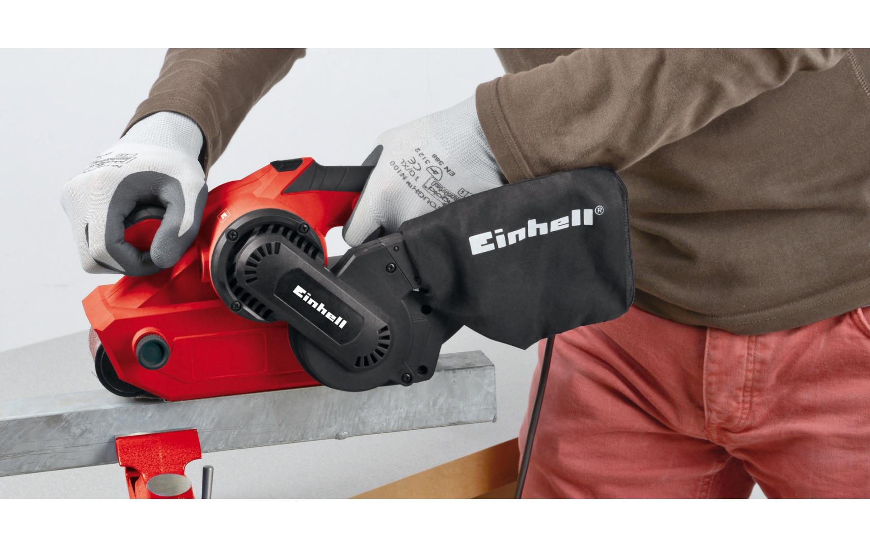 Einhell TC-BS 8038 Bandschleifer – 800 W – Schleifband 76 × 533 mm