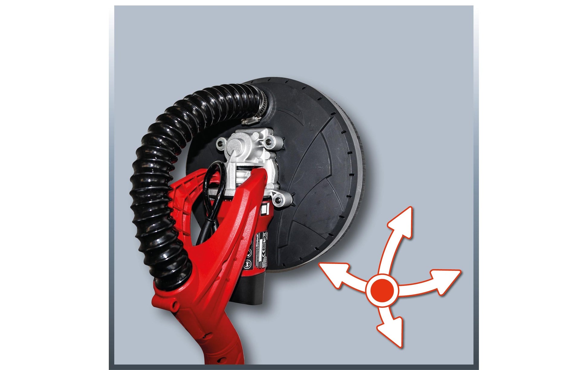 Einhell Trockenbauschleifer TC-DW 225 – 600 W – Ø 225 mm
