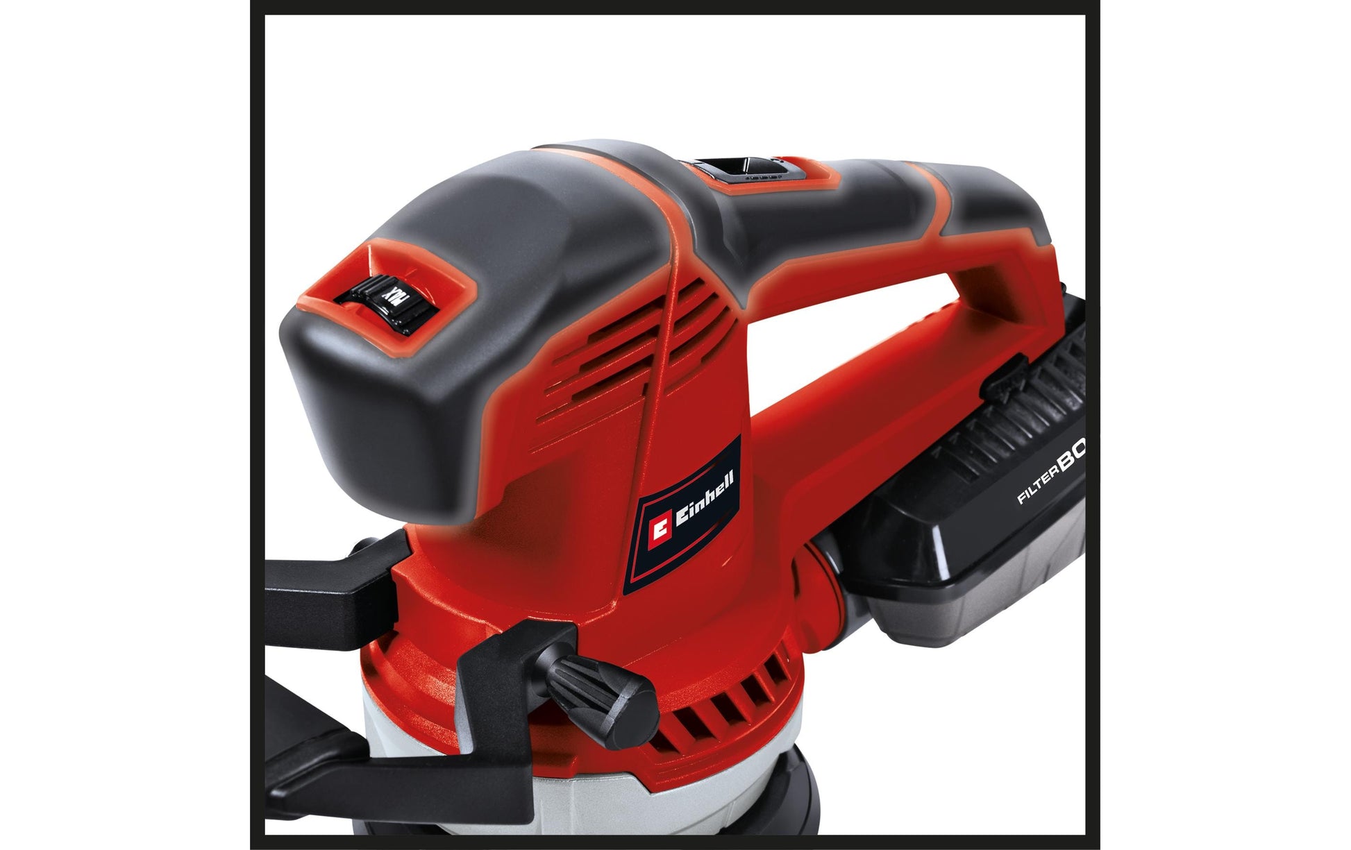 Einhell Exzenterschleifer TE-RS 40 E – 400 W – Mikro-Klettverschluss – Ø 125 mm