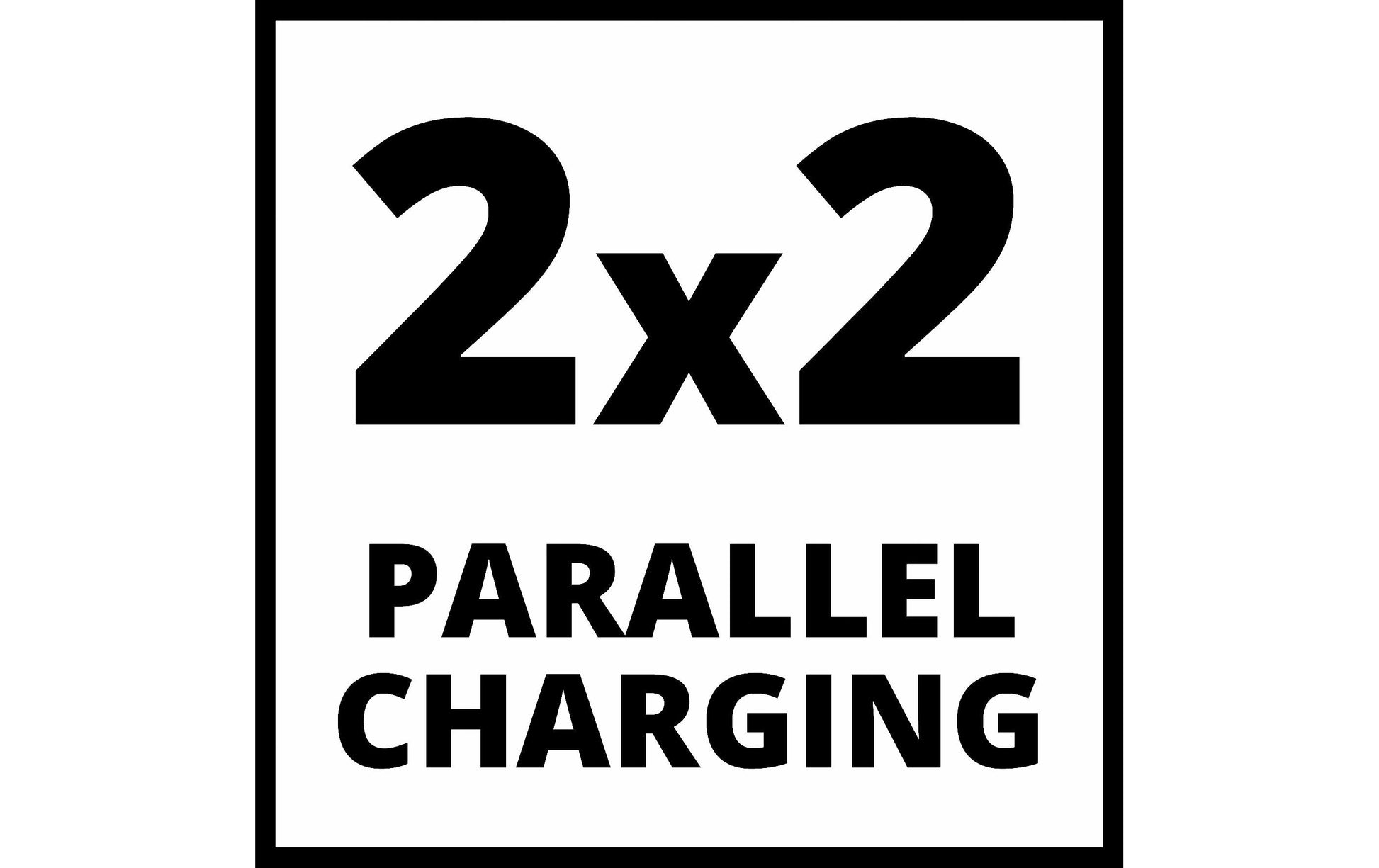 Einhell Power-X-Quattrocharger Ladegerät 18 V 4 A – für Einhell Power X-Change Akkus (Li-Ion)