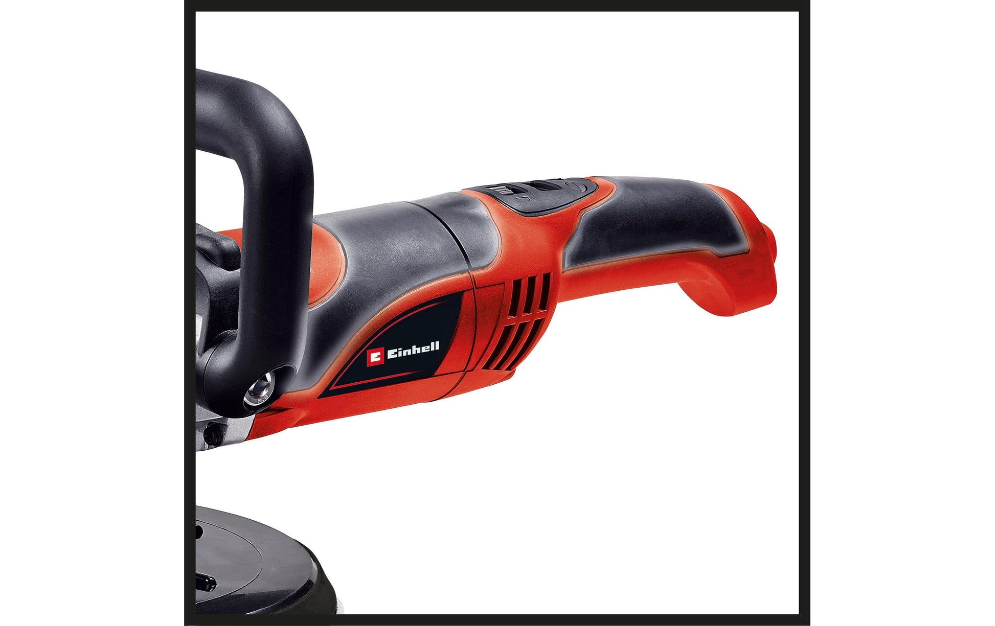 Einhell CC-PO 1100/1E Poliermaschine – 1100 W – Ø 180 mm – Netzbetrieb, Kabellänge 2 m