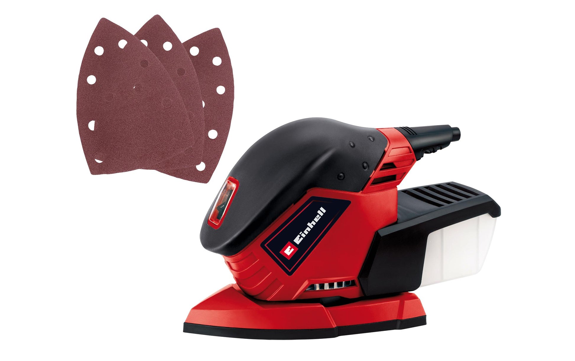 Einhell TE-OS 1320 Multischleifer – 130 W – 150×150×100 mm, Klettverschluss