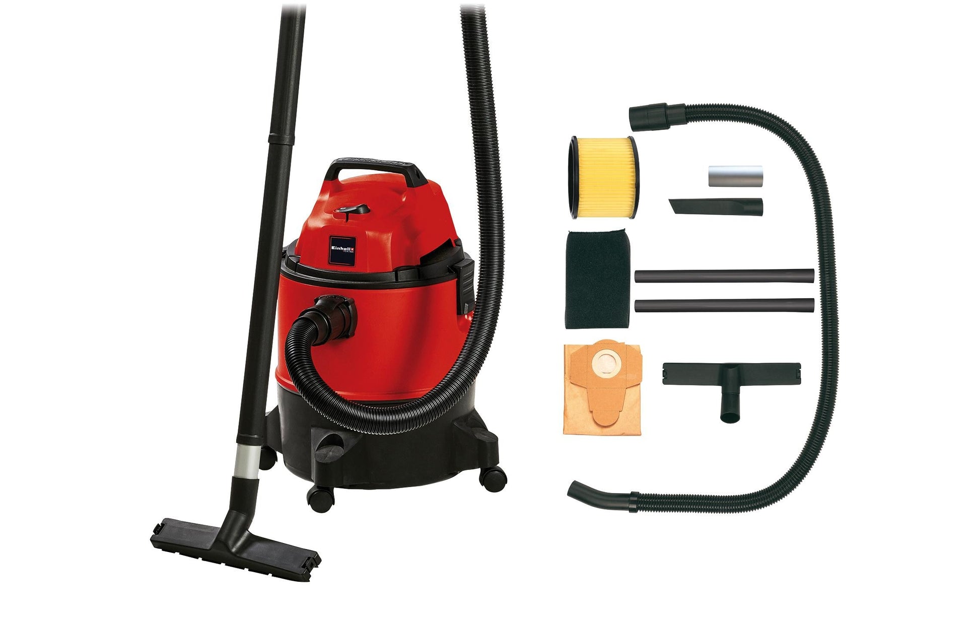 Einhell Nass-/Trockensauger TC-VC 1825 – 25 l, 1250 W, Blasfunktion