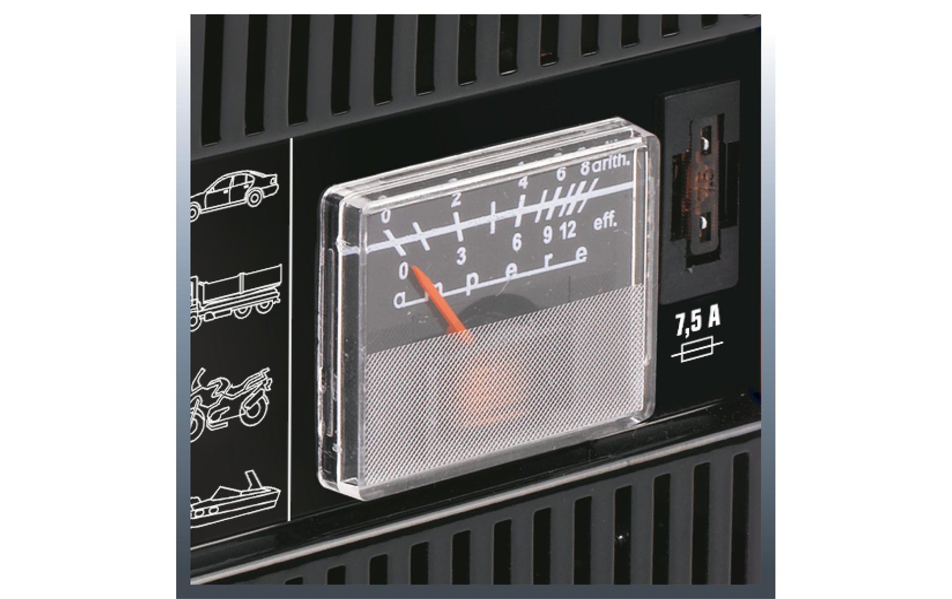 Einhell automotive Automatik-Batterie-Ladegerät – 5 A, 12 V, für Autos, Blei (Pb), 80 Ah
