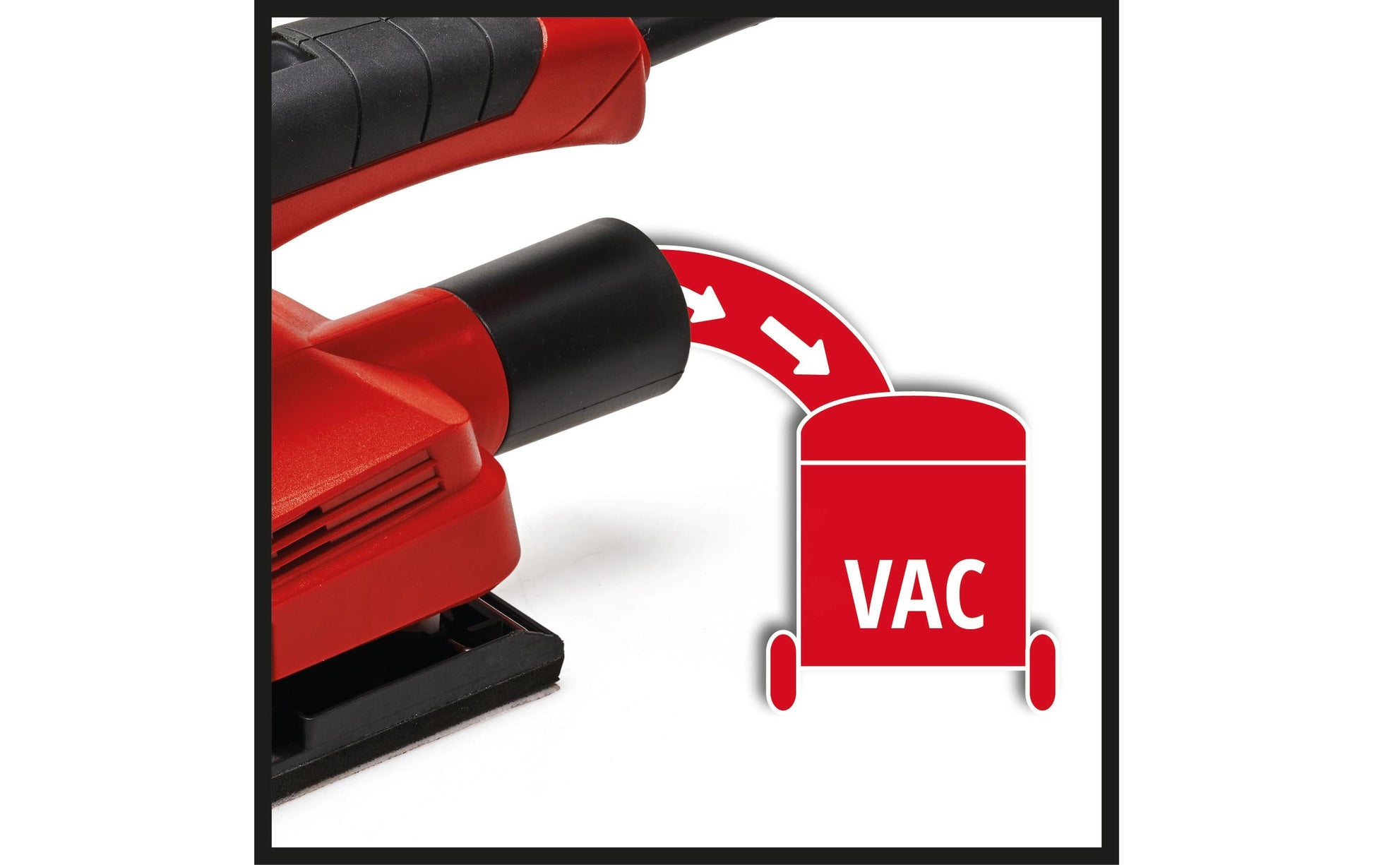 Einhell TC-OS 1520 Schwingschleifer – 150 W – Klemme/Klett, 93 × 187 mm – Solo