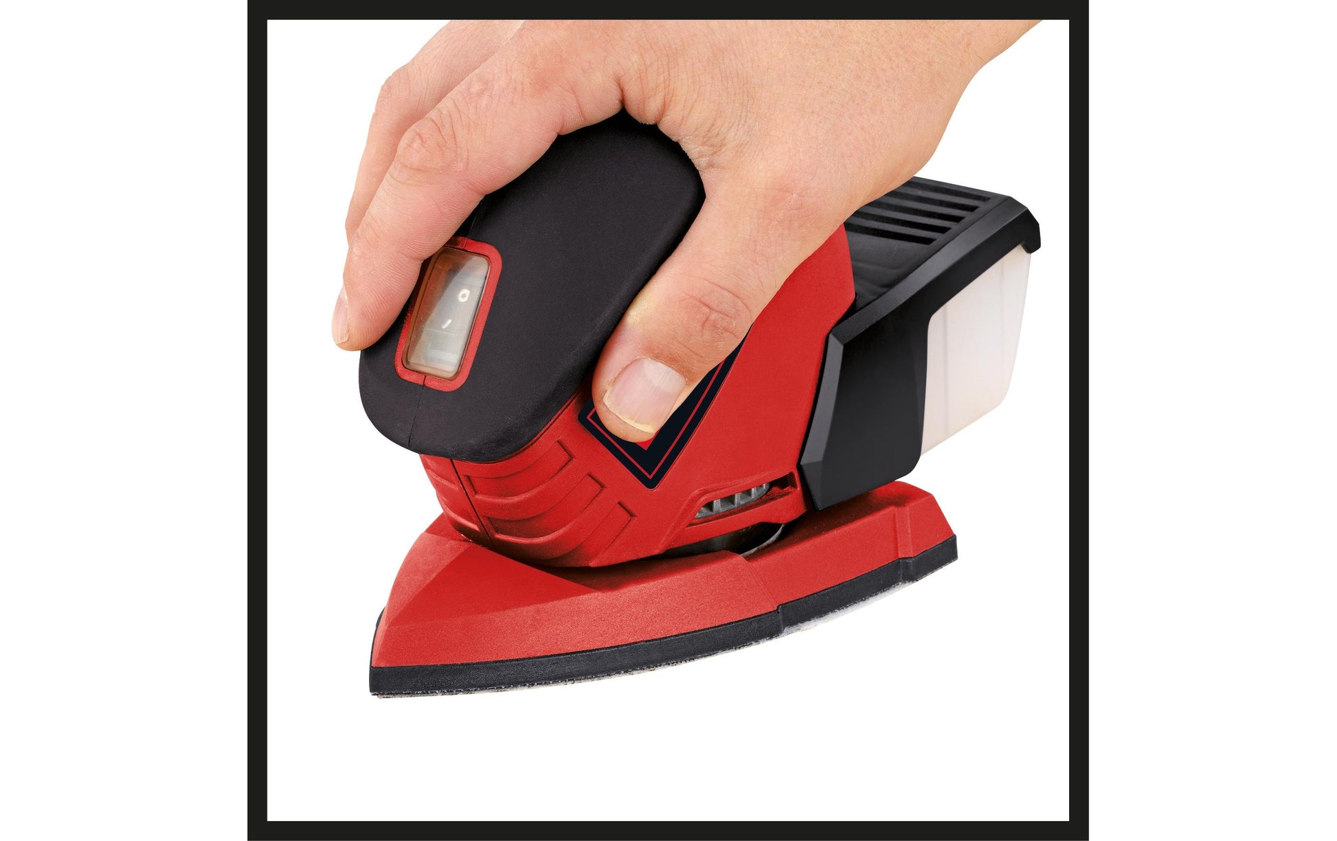 Einhell TE-OS 1320 Multischleifer – 130 W – 150×150×100 mm, Klettverschluss