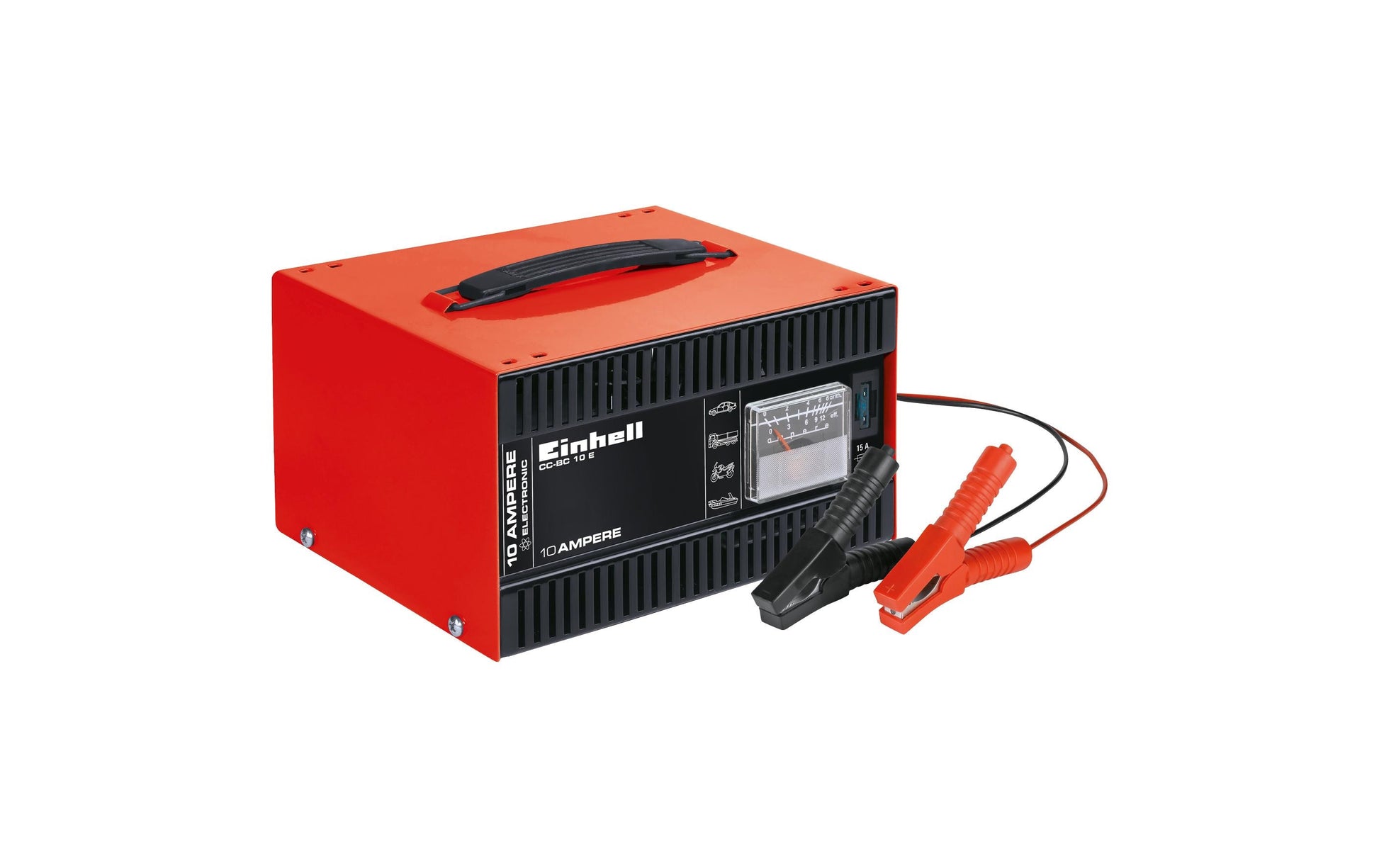 Einhell automotive Automatik-Ladegerät – 12 V, 10 A, für PKW, Blei (Pb), bis 200 Ah, Erhaltungsladung