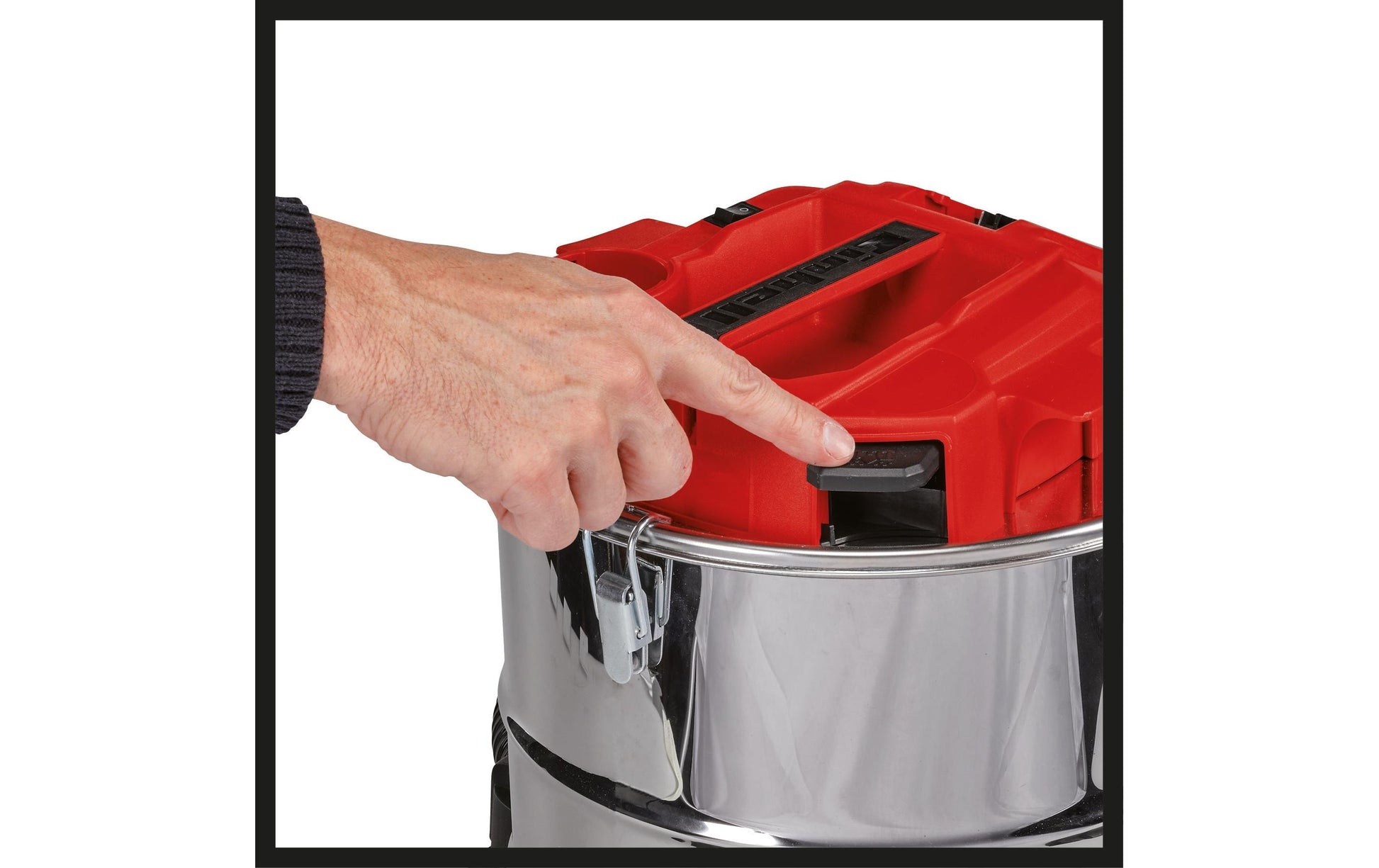 Einhell Aschesauger TE-AV 18/15 Li C-Solo – 2-in-1, 15 l, Akkubetrieb, Schlauch 1,2 m
