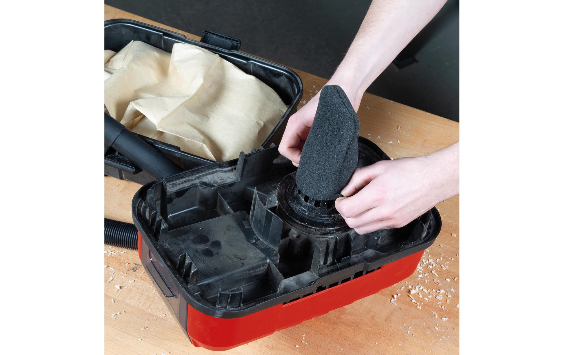 Einhell Schaumstofffilterset 10 l – 5 Stück – für TE-VC 18/10 L