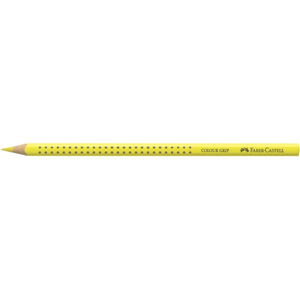Faber-Castell Aquarellfarbstift Colour Grip 2001 – Kadmiumgelb Hell, Ø 3 mm, Dreikantig, FSC