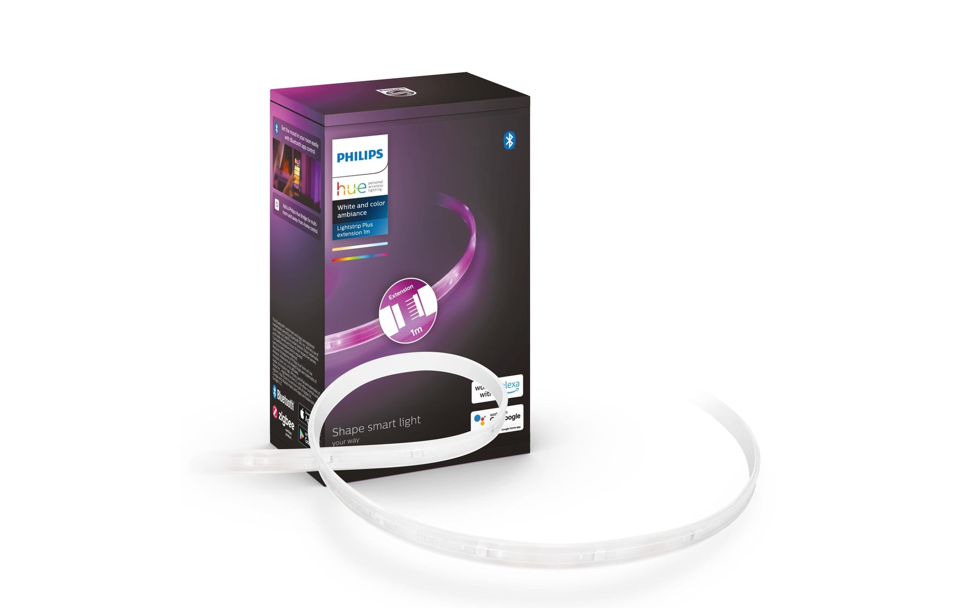Philips Hue Lightstrips+ Erweiterung – für Bridge, Bluetooth