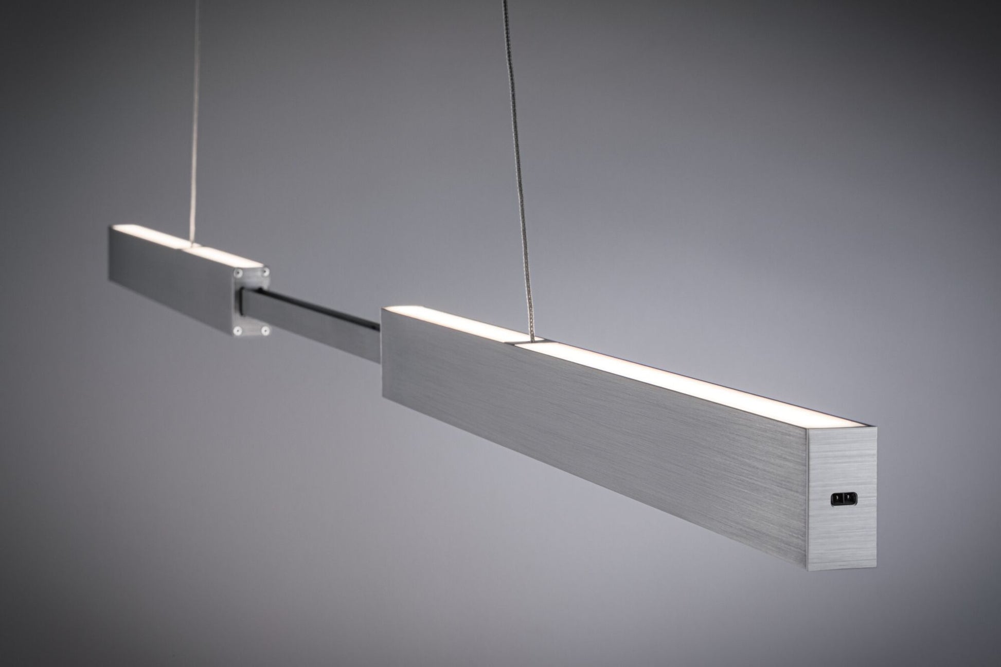 Paulmann Pendelleuchte Aptare – 180 × 5 × 150 cm, 4100 lm, 16,5 W, 2700 K, dimmbar, weiss, festverbaut