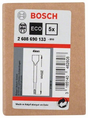 Bosch Professional – Spachtelmeissel, 40 mm × 250 mm, Edelstahl, 5 Stk.