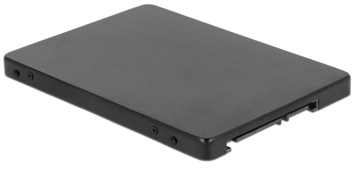 DeLOCK 62688 Adapter M.2 Key-B zu SATA – für M.2 SATA SSD, 2,5" 7 mm, inkl. Schrauben, schwarz