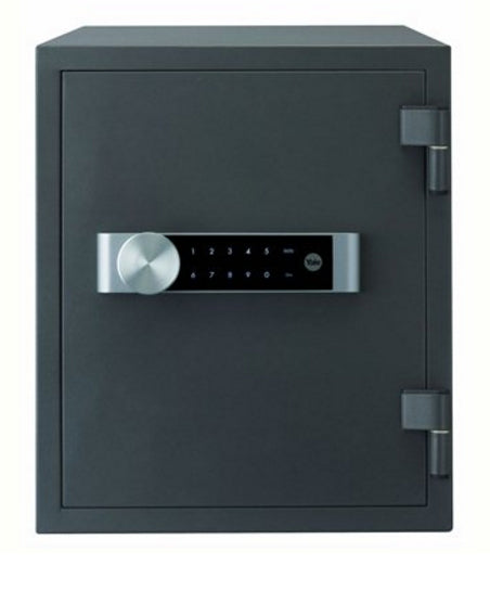Yale Tresor – mit Zahlenschloss, Metall, schwarz, 352 × 433 × 420 mm