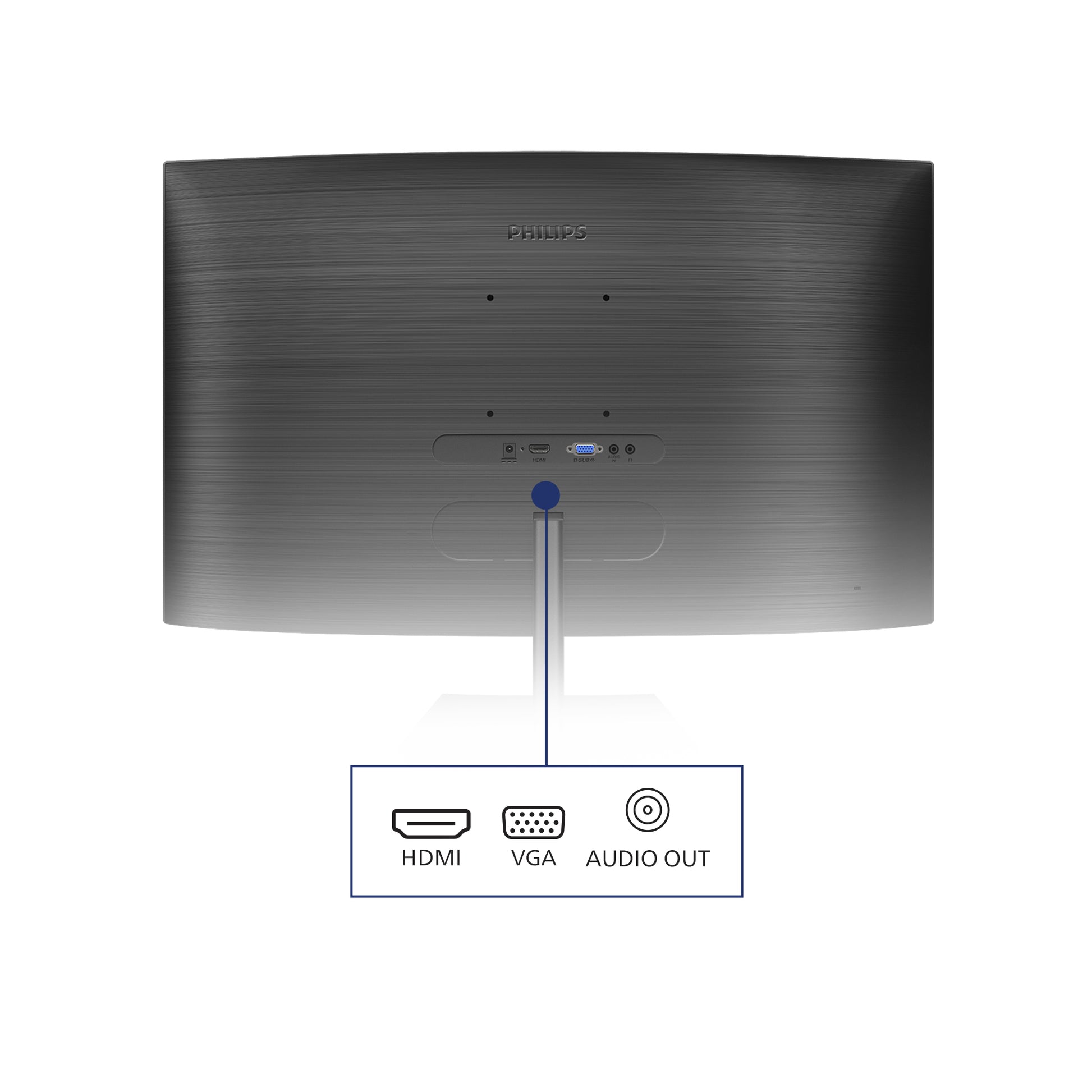 Philips 241E1SCA/00 – 23,6" Curved, 1920 × 1080 (Full HD), VA