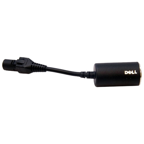 DELL Auto-Netzteil 90 W – DC1-zu-DC2, 2 m Kabel – für Alienware M14x R2, Inspiron 11z und andere – Schwarz