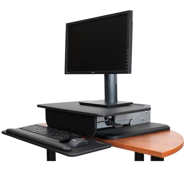StarTech.com ION One Touch – Schreibtischaufsatz, 68 × 85,6 cm, höhenverstellbar, für 1 Monitor, bis 30"