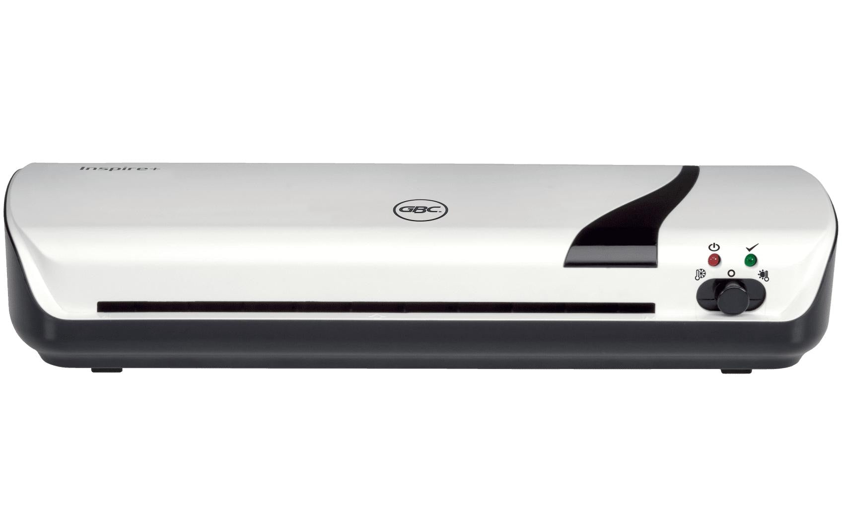 GBC Inspire+ Laminiergerät A4 – 2 Rollen, 75–125 µm, Kaltlamination, 4 Min. Aufheizzeit, 250 mm/min, Weiss