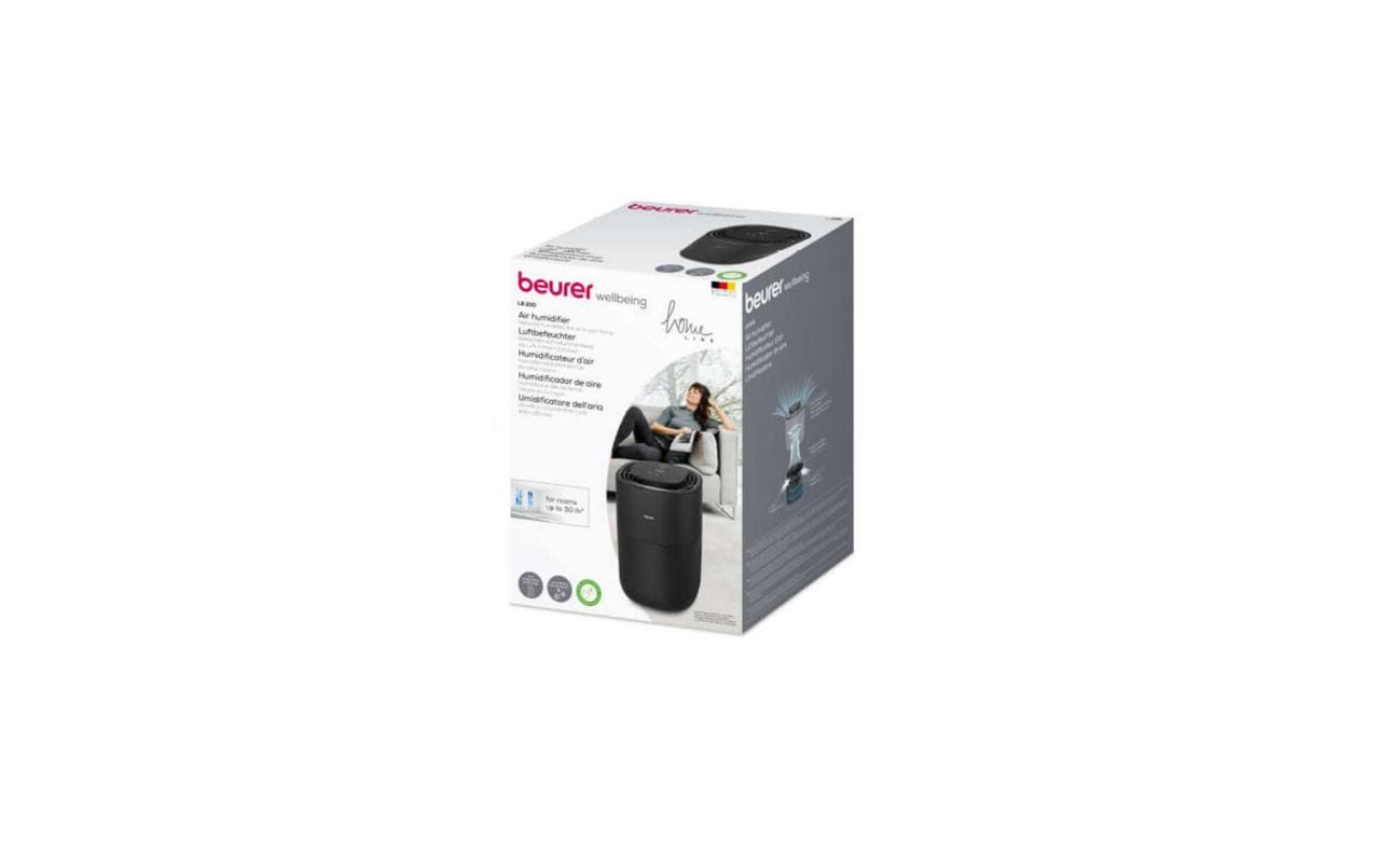 Beurer Luftbefeuchter 200 – Verdunster, 200 ml/h, 3 l Tank, bis 30 m²