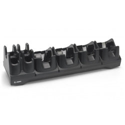 Zebra Ladestation – CRD-TC8X-5SC4BC-01 – 5-Slot – für TC8000 – schwarz – inkl. 4-Slot Akkuladegerät
