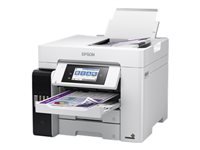 Epson EcoTank ET-5880 – Farbiges Tintenstrahl-MFP A4, 4-in-1 – USB/LAN/WLAN – Duplex, Duplex-ADF – 25 ppm S/W