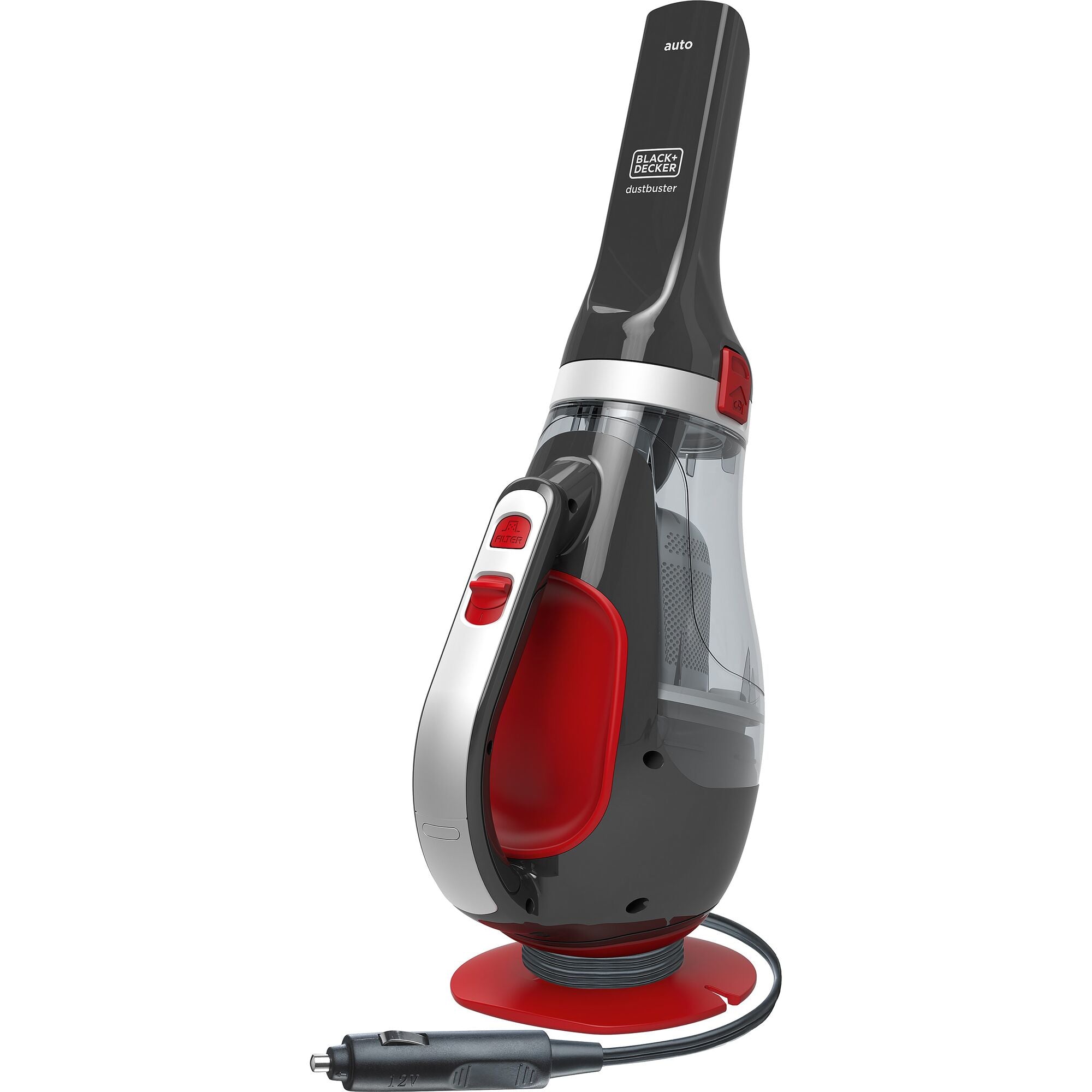 Black & Decker Auto-Handstaubsauger ADV1200 – 11 W, 0,6 l, Akkubetrieb, Kabel 5 m