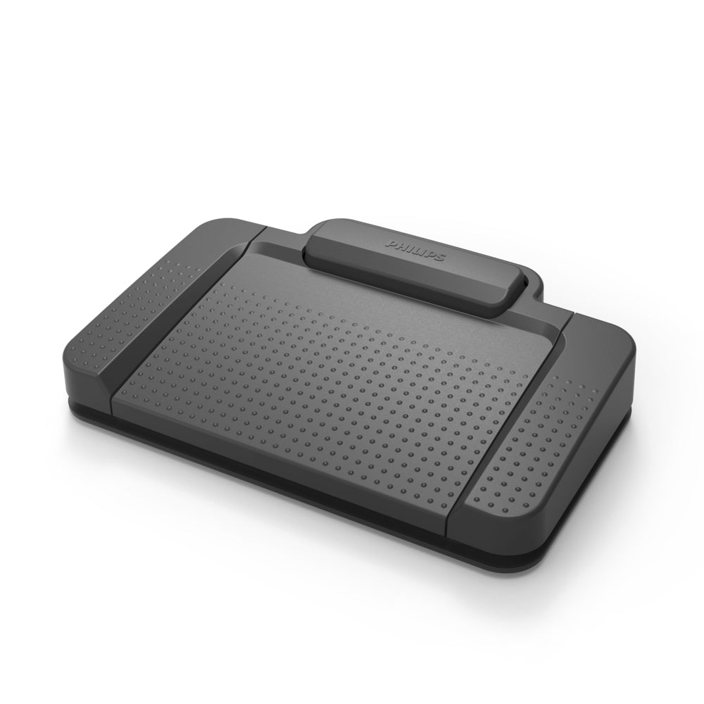 Philips ACC2330 – Fussschalter – USB – 4 Pedale, mittleres Pedal fixierbar – Schwarz