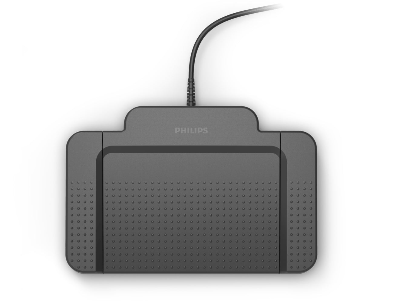 Philips ACC2330 – Fussschalter – USB – 4 Pedale, mittleres Pedal fixierbar – Schwarz