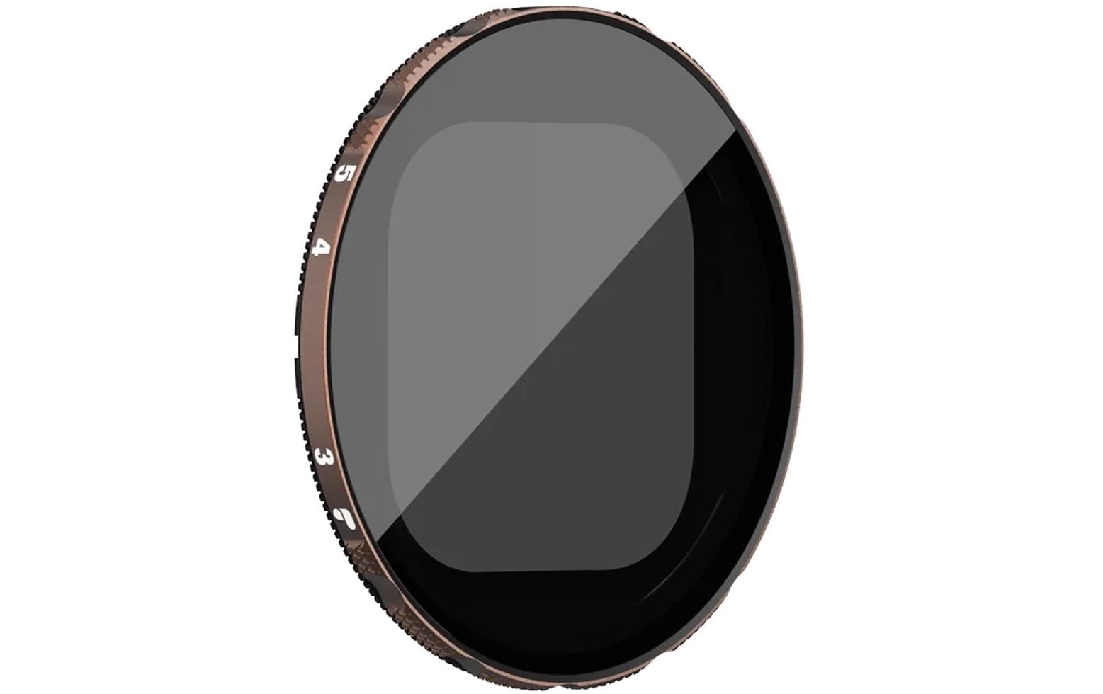PolarPro IP15-VND-3/5 – Smartphone-Filter – Neutraldichte 3–5 Stufen – für iPhone 15 – Schwarz