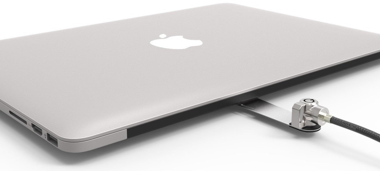 Compulocks Blade Kabelschloss-Adapter für MacBook, iPad, Chromebook – mit Schlüssel – Schwarz