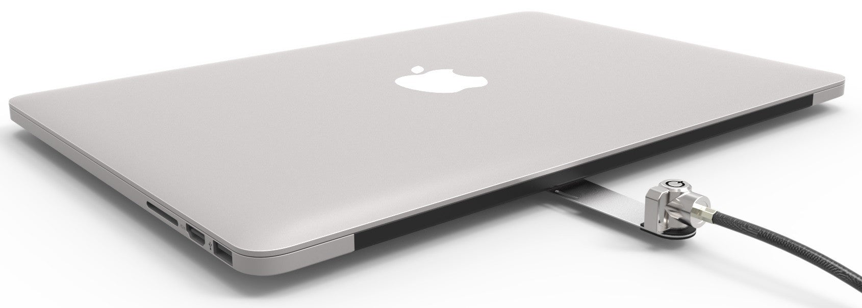 Compulocks Blade Kabelschloss-Adapter für MacBook, iPad, Chromebook – mit Schlüssel – Schwarz