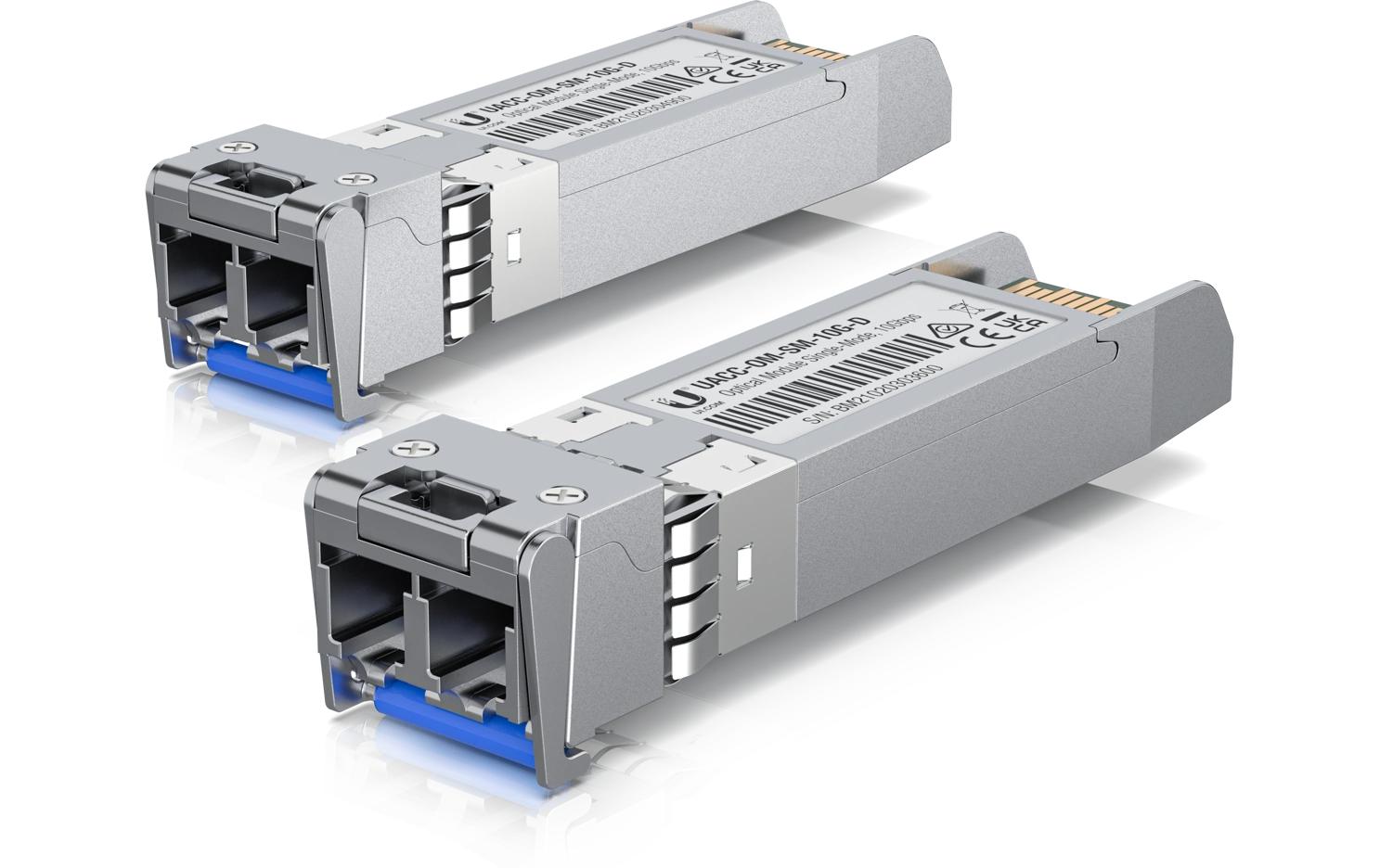 Ubiquiti UACC-OM-SM-10G-D-20 – SFP-Transceiver – 10G, Single-Mode (SM), LC, 10 000 m, 1310 nm, 20 Stück
