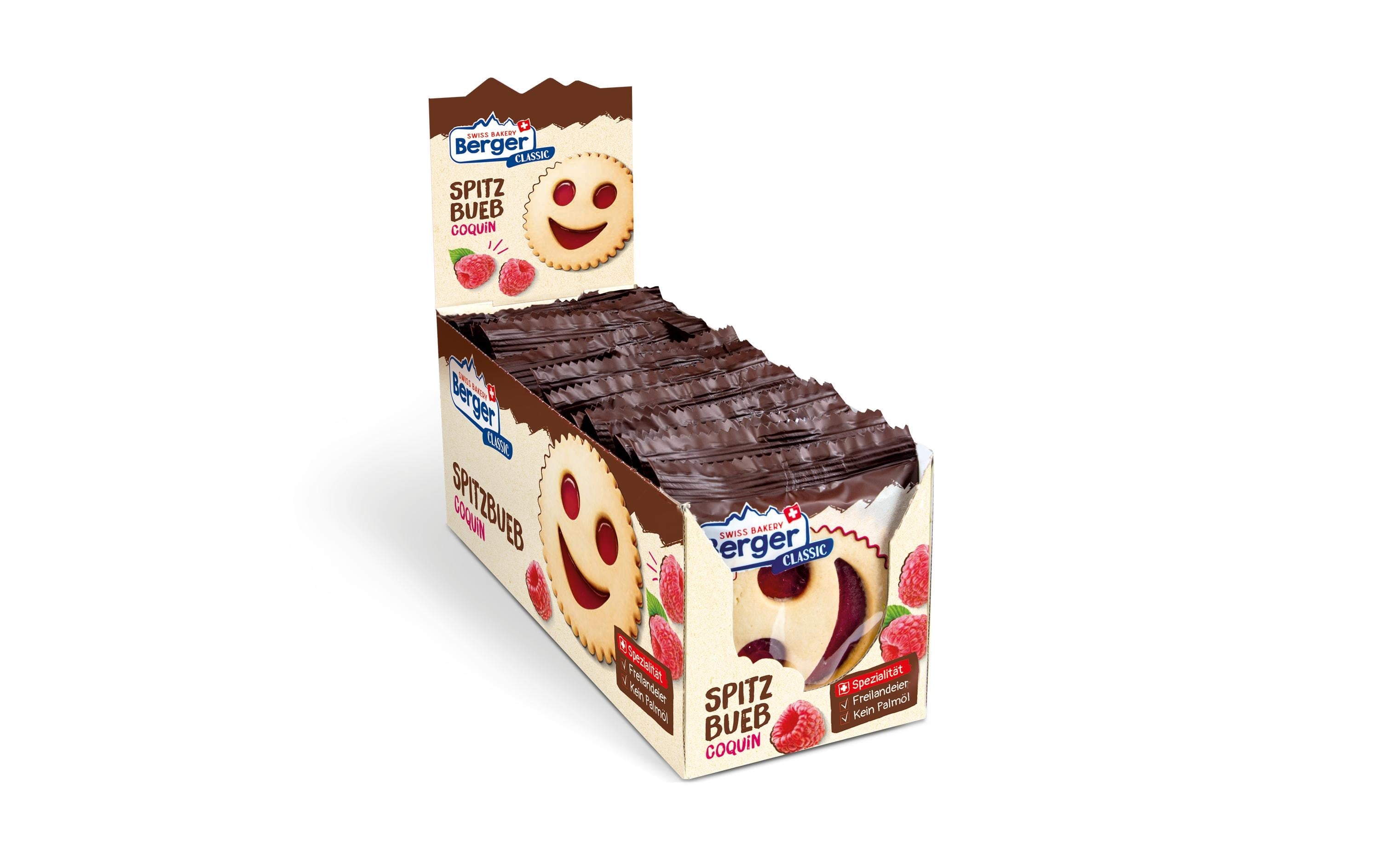 Berger Spitzbueb Kuchen – 15 × 74 g