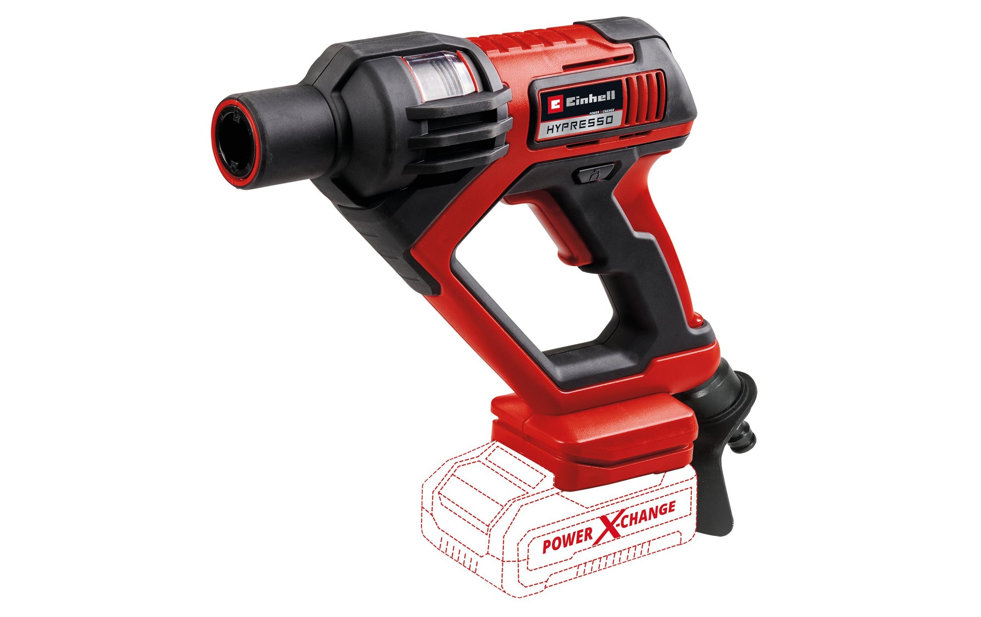 Einhell Hypresso 18/24 Terrassenreiniger – 18 V – 24 bar, 240 l/h, 5 m Schlauch – 1×2,5 Ah – Power X-Change