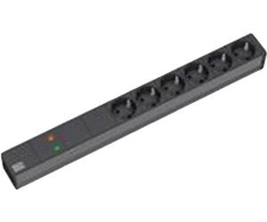 Bachmann Rack-PDU – 1U, 6× T13, Schuko (Typ E/F), 230 V/16 A, 2 m