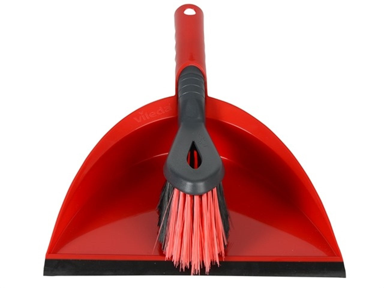 Vileda Superfeger-Set – 34,6 cm, Kunststoff, Rot, Aufhängeloch