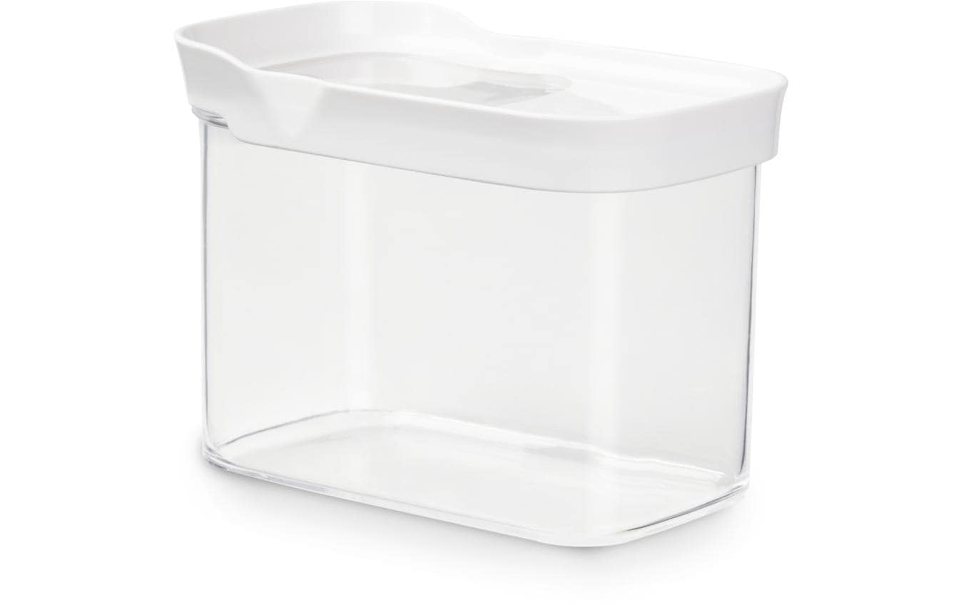 EMSA Optima – Vorratsdose 1 l, 16 × 9,9 × 12,5 cm, Kunststoff, Transparent