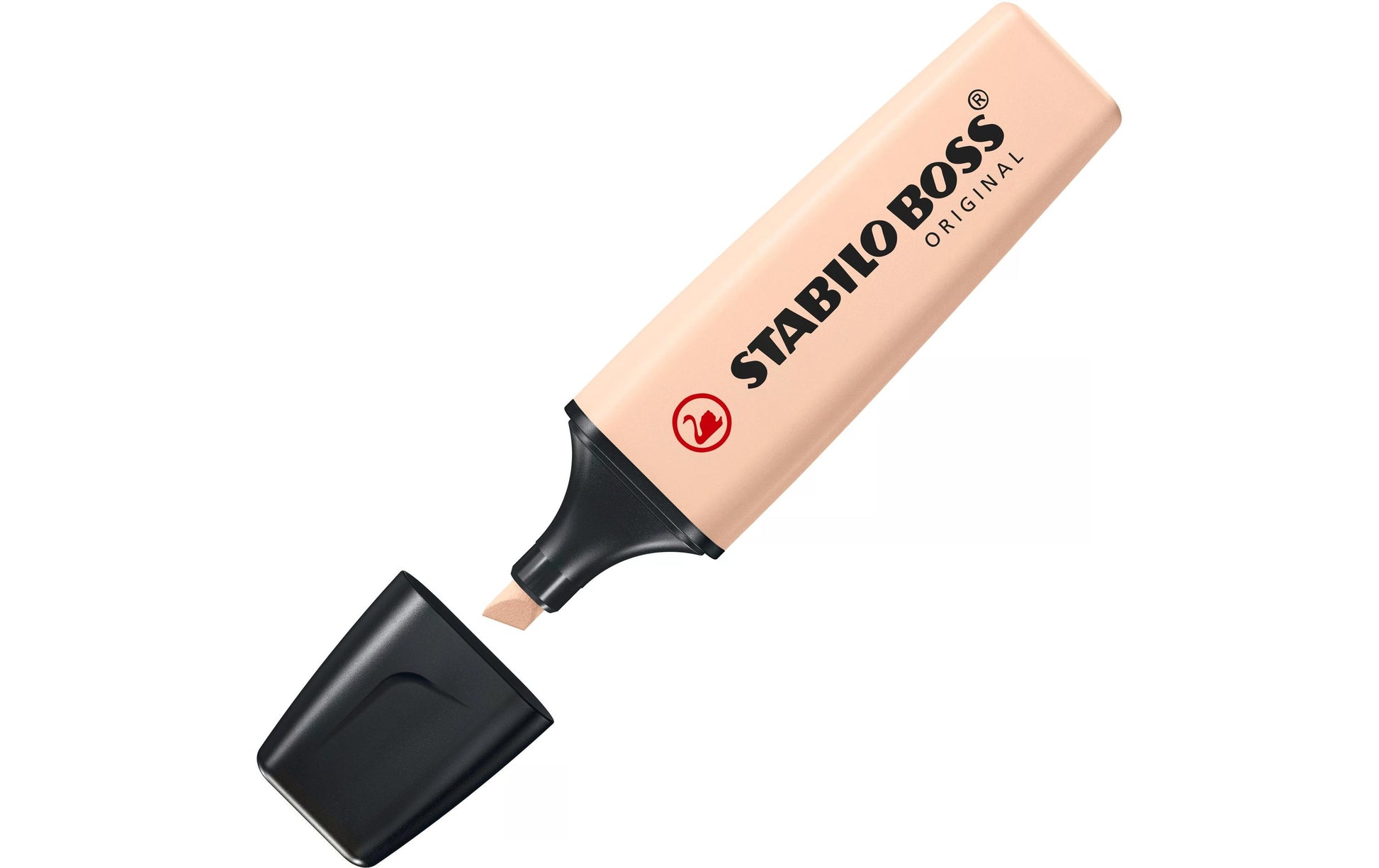 STABILO BOSS Original Textmarker Set 4 Farben – Keilspitze, 2–5 mm