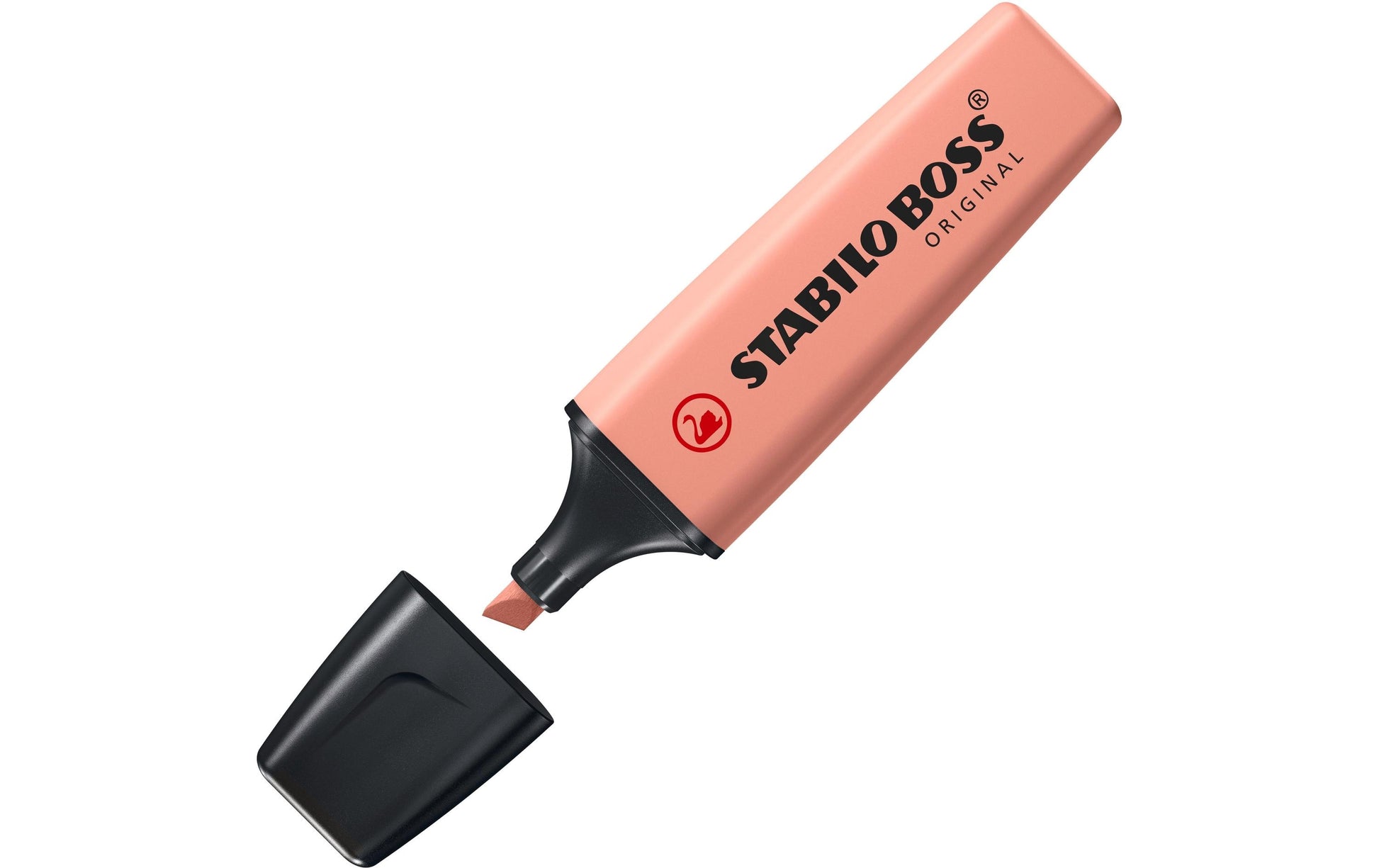 STABILO BOSS Original Textmarker Set 4 Farben – Keilspitze, 2–5 mm