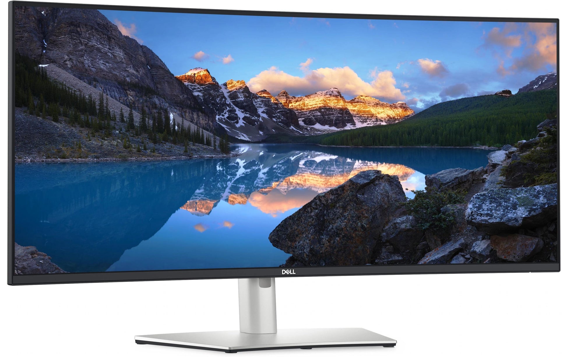 Dell U3824DW – Monitor, 37,5" 3840 × 1600 (WQHD+), IPS, 60 Hz, 300 cd/m², KVM, VESA 100 × 100, Schwarz
