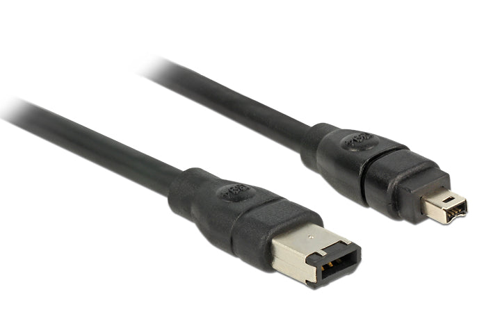 DeLOCK FireWire-Kabel (IEEE 1394), 6-pol zu 4-pol, 3 m