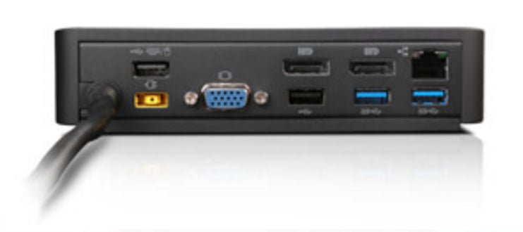 Lenovo OneLink+ Dockingstation – USB-A, 2× DP, 1× VGA, GbE, für ThinkPad X1 Tablet/X1 Carbon (4. Generation)