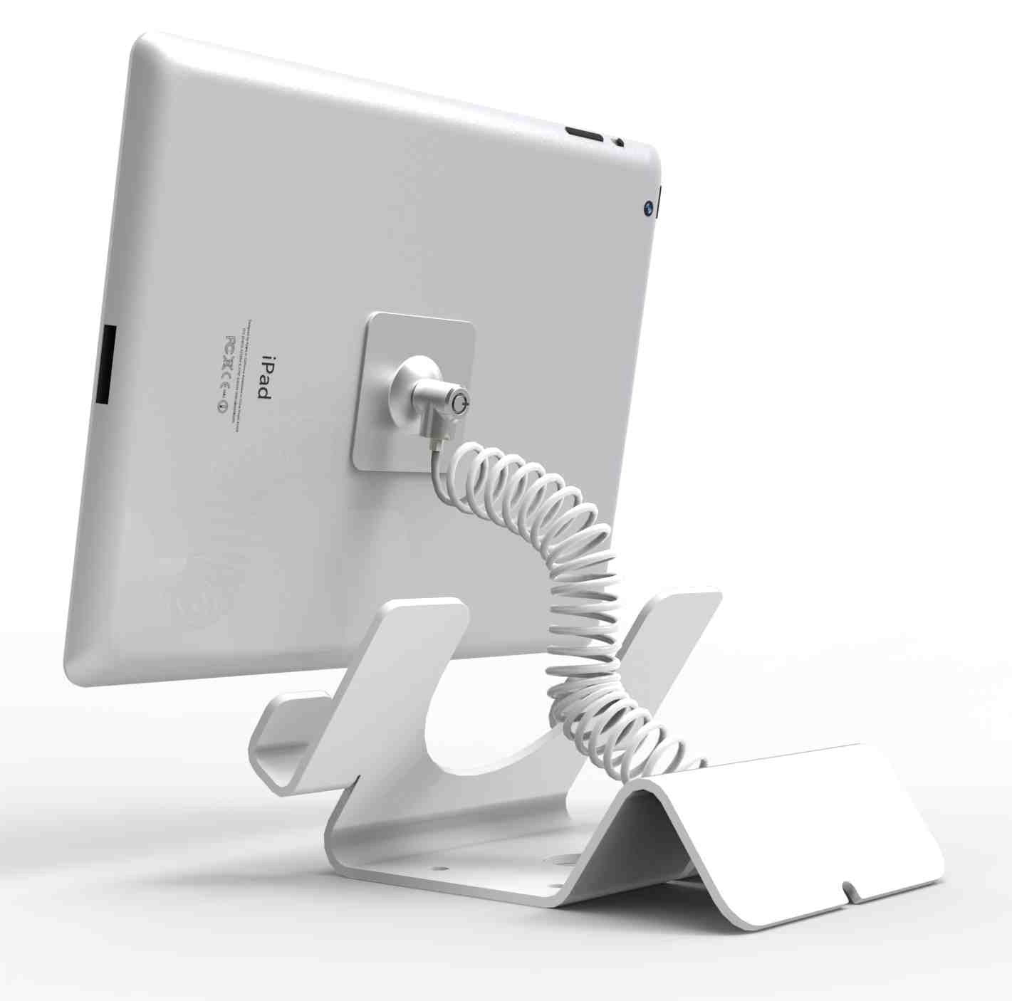 Compulocks Tablet-Tischhalterung – Weiss